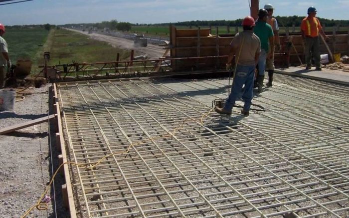 Road bridge reinforcement